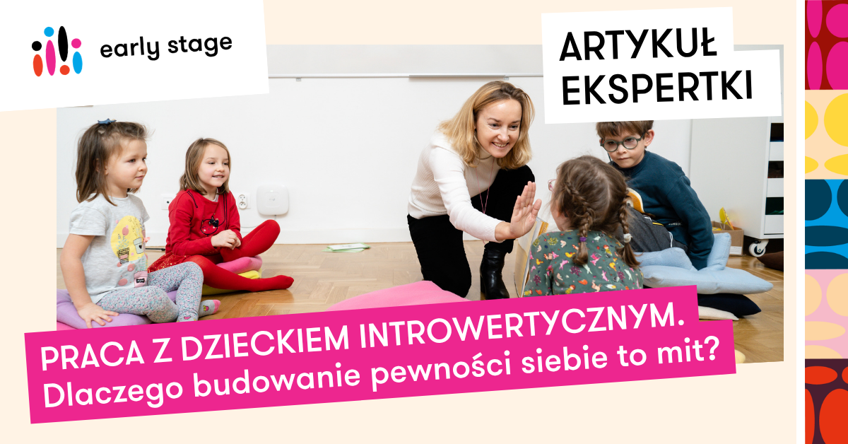 Dziecko introwertyczne na lekcji angielskiego